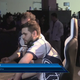 Juan “Hungrybox” Debiedma receiving advice from coach Luis “Crunch” Rosias at Evo 2017